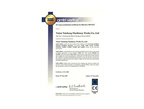 Vα Series CE Certification