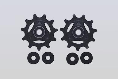 Precision-molded parts for sports equipment